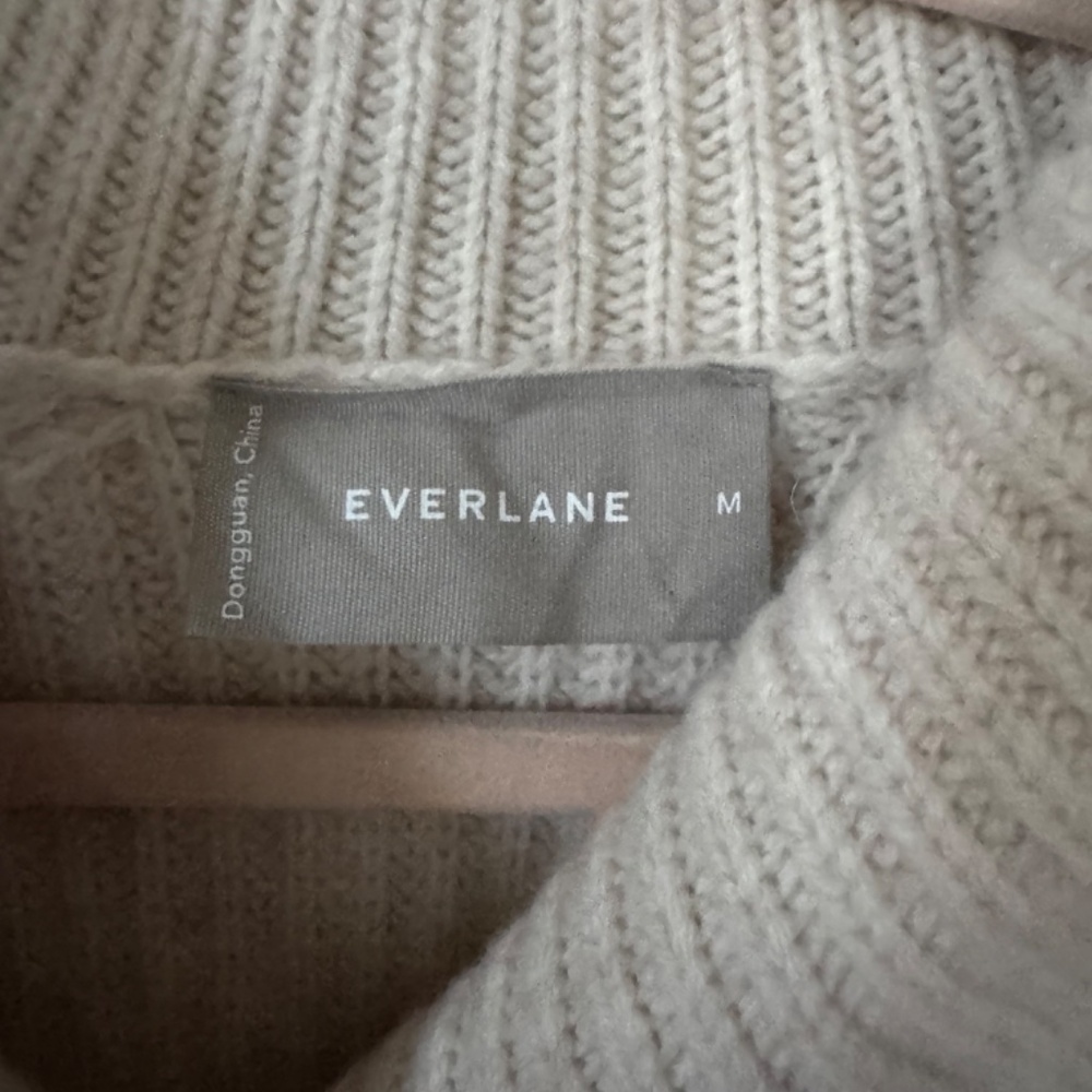 Everlane The Felted Merino Shawl Collar Sweater - Picture 5 of 7